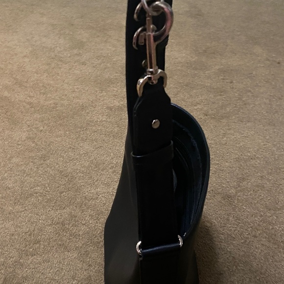 Ted Baker Black Shoulder Bag with Silver Accents - Picture 3 of 9